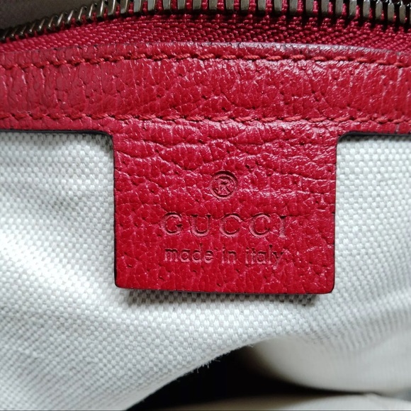 Gucci Backpack with Dog Motif - Pink and Red - Picture 6 of 10